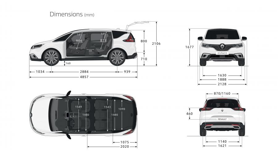 Схема Renault Espace Initiale Paris (JR) 2019 года  (WW) (фото 34 из 36)